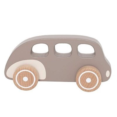 JABADABADO Retro autobus hnědý