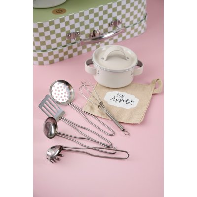 JABADABADO Set nádobí v kufříku Zelená - 85138_006