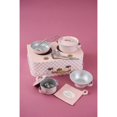 JABADABADO Set nádobí v kufříku Růžová - 85141_004