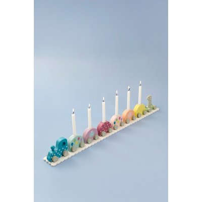 JABADABADO Narozeninový vláček barevný - 85171_001