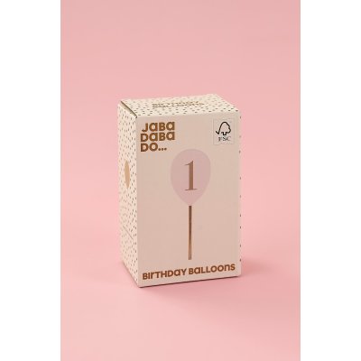 JABADABADO Narozeninové balónky s čísly 0–9 - 85172_002