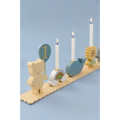 JABADABADO Narozeninový vláček Medvídek s kamarády - 85176_006