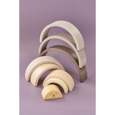 JABADABADO Stohovací duha - 85192_004