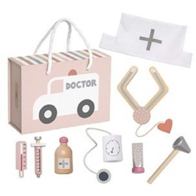 JABADABADO Lékařský kufřík růžový