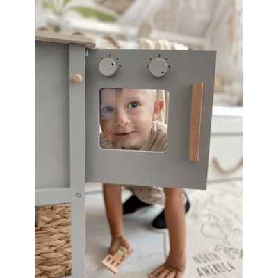 JABADABADO Kuchyňka šedá - 85206_012