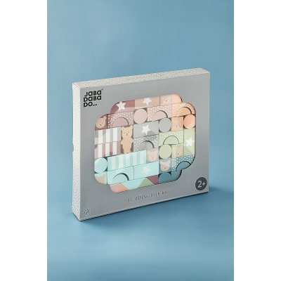 JABADABADO Dřevěné kostky na stavění Medvídek - 85212_005
