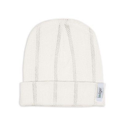 LODGER Čepička Pointelle Cream vel. 0 - 6 měsíců