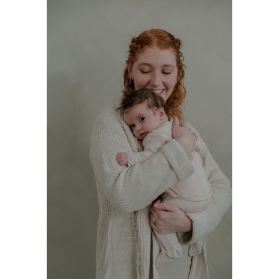 LODGER Tepláčky novorozenecké Pointelle Powder vel. 50 - 85256_002