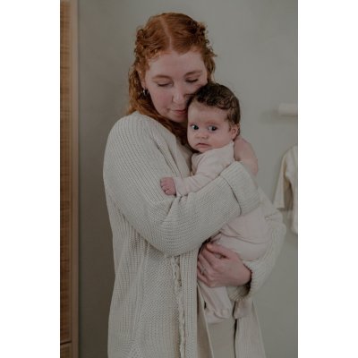 LODGER Tepláčky novorozenecké Pointelle Powder vel. 50 - 85256_003