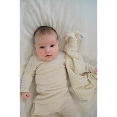 LODGER Swaddler Solid Matcha 3balení 70 x 70 cm Butter - 85359_003