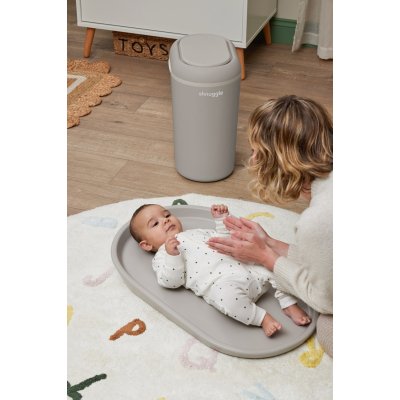 SHNUGGLE Eco - Touch Koš na plenky Taupe - 46024_005