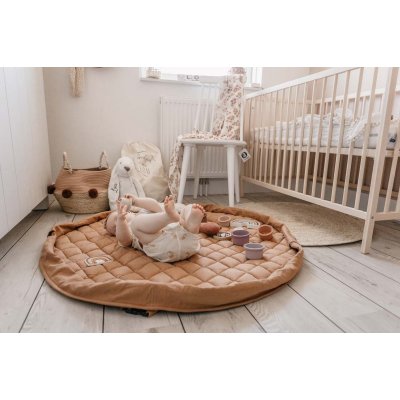 PLAY AND GO Noomad soft Hrací deka a Vak na hračky Organic Tawny Brown - 47109_009