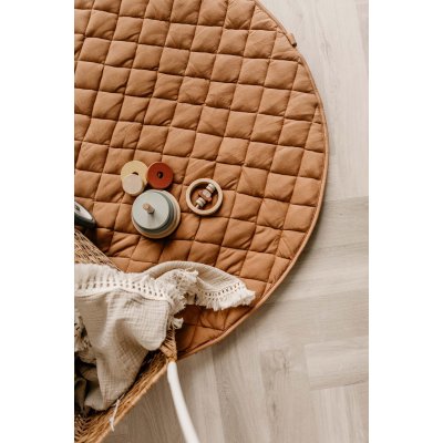 PLAY AND GO Noomad soft Hrací deka a Vak na hračky Organic Tawny Brown - 47109_013