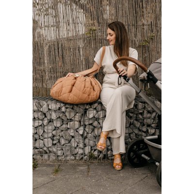 PLAY AND GO Noomad soft Hrací deka a Vak na hračky Organic Tawny Brown - 47109_015