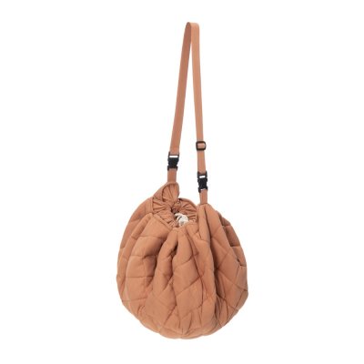 PLAY AND GO Noomad soft Hrací deka a Vak na hračky Organic Tawny Brown - 47109_005