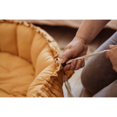 PLAY AND GO Coco Bloom Dětské hnízdo Mustard - 51099mu_010