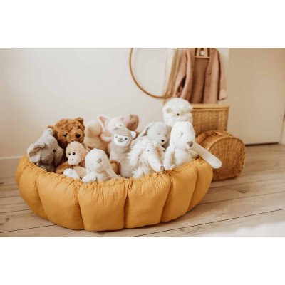 PLAY AND GO Coco Bloom Dětské hnízdo Mustard - 51099mu_008