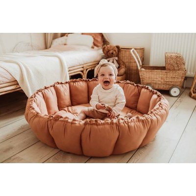 PLAY AND GO Coco Bloom Dětské hnízdo Tawny Brown - 51099tb_009