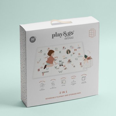 PLAY AND GO Tiloo EEVAA Podložka na hraní a domeček Alphabet - 51100ab_009