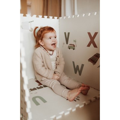 PLAY AND GO Tiloo EEVAA Podložka na hraní a domeček Alphabet - 51100ab_011