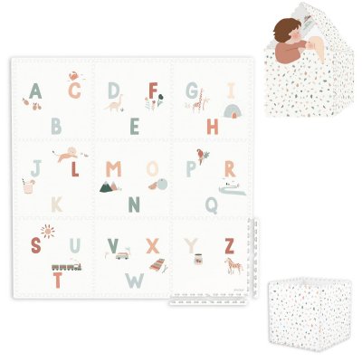 PLAY AND GO Tiloo EEVAA Podložka na hraní a domeček Alphabet