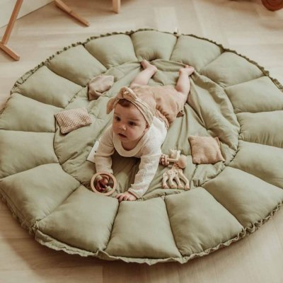 PLAY AND GO Coco Bloom Dětské hnízdo Meadow Green - 51099mg_004
