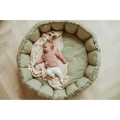 PLAY AND GO Coco Bloom Dětské hnízdo Meadow Green - 51099mg_006