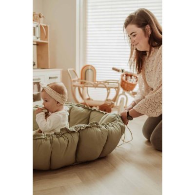 PLAY AND GO Coco Bloom Dětské hnízdo Meadow Green - 51099mg_011