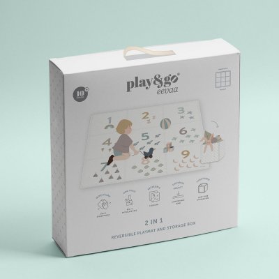 PLAY AND GO Tiloo EEVAA Podložka na hraní a domeček Numbers - 51100ci_010