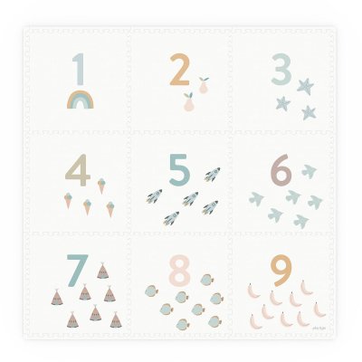 PLAY AND GO Tiloo EEVAA Podložka na hraní a domeček Numbers - 51100ci_004