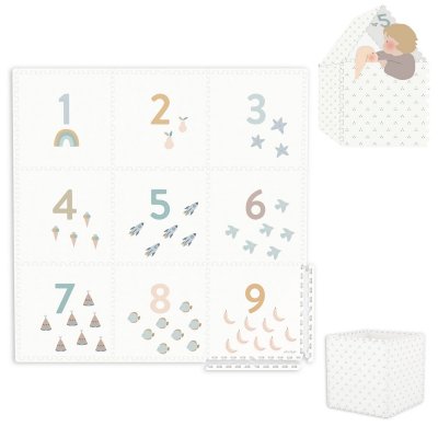 PLAY AND GO Tiloo EEVAA Podložka na hraní a domeček Numbers
