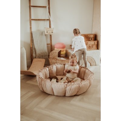 PLAY AND GO Coco Bloom Dětské hnízdo Stripes Brown - 51099hp_008