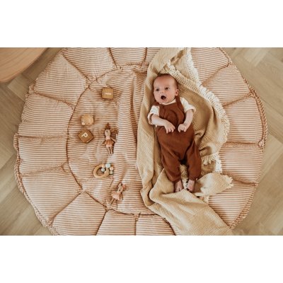 PLAY AND GO Coco Bloom Dětské hnízdo Stripes Brown - 51099hp_011