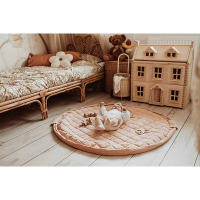 PLAY AND GO Noomad soft Hrací deka a Vak na hračky Organic Fleuri - 53261_007