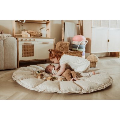 PLAY AND GO Coco Bloom Dětské hnízdo Stripes Blue - 51099mp_011