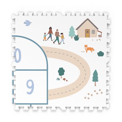 PLAY AND GO Tiloo EEVAA Podložka na hraní a domeček Hopscotch - 51100sp_005
