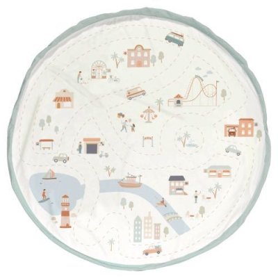 PLAY AND GO Noomad original Hrací deka a Vak na hračky CityMap - 53658cm_002