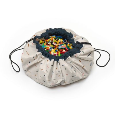 PLAY AND GO Noomad original Hrací deka a Vak na hračky Confetti - 85454_002