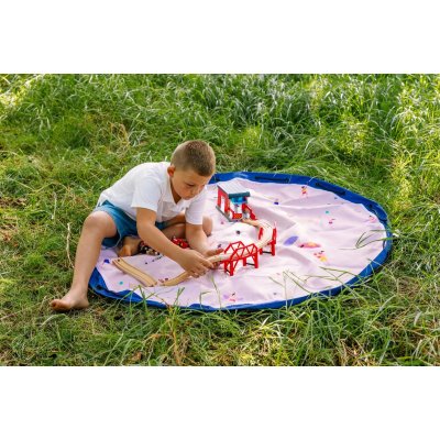 PLAY AND GO Noomad outdoor Hrací deka a Vak na hračky Beach - 85467_005