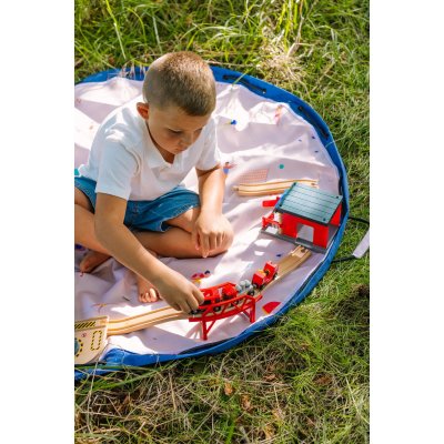 PLAY AND GO Noomad outdoor Hrací deka a Vak na hračky Beach - 85467_007
