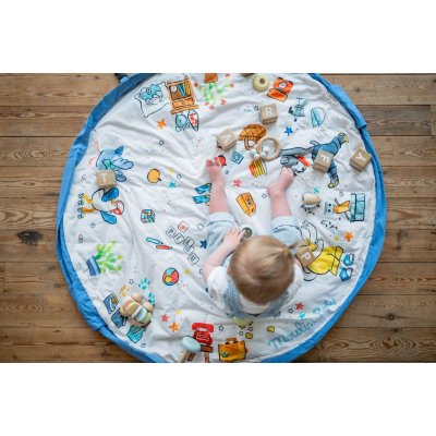 PLAY AND GO Noomad soft Hrací deka a Vak na hračky Puce&Pilou by Moulin Roty - 85472_008