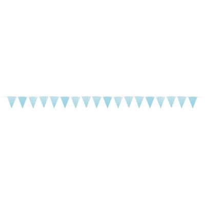 JABADABADO Papírová girlanda Praporky Light Blue - 85557_001