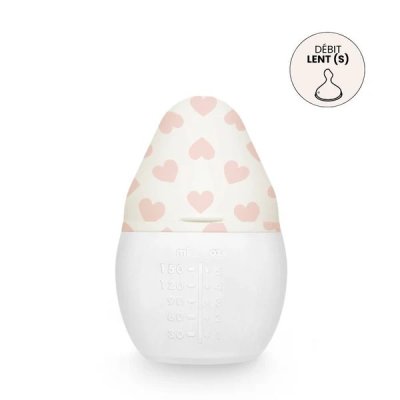 ÉLHÉE Kojenecká antikoliková láhev 150 ml Full of Love Pink - 85619_001