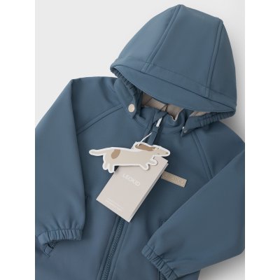 LEOKID Softshellová kombinéza Lilo Storm Blue vel. 92 - 85729_002