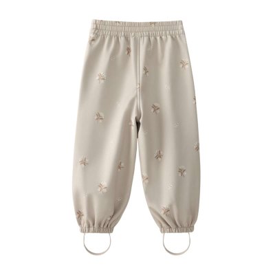 LEOKID Softshellové kalhoty Vic Silver Cloud Flower vel. 86 - 85732_001