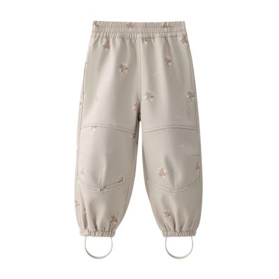LEOKID Softshellové kalhoty Vic Silver Cloud Flower vel. 110