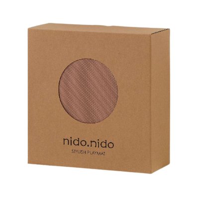 NIDO NIDO Pěnová hrací podložka Puzzle 9ks Caramel - 85839_001