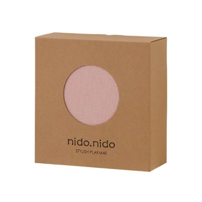 NIDO NIDO Pěnová hrací podložka Puzzle 9ks Taupe Pink - 85841_001
