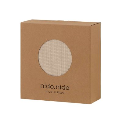 NIDO NIDO Pěnová hrací podložka Puzzle 9ks Sandstone - 85842_001