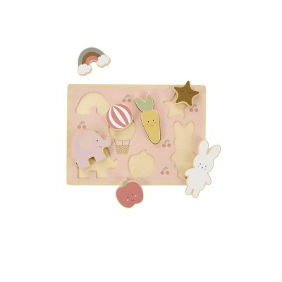 JABADABADO Puzzle vkládačka Zajíček a kamarádi - 85818_001